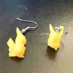 Pikachu Earrings