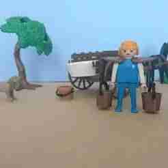 Playmobil watering cans