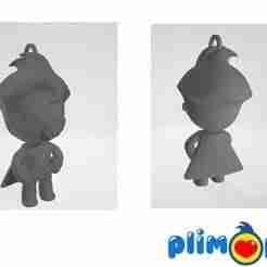 Plim Plim Clown Key Ring