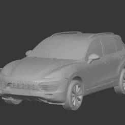 Porsche Cayenne (Mk3 958) S Hybrid 2010 - Complete 3D Model (Printable)