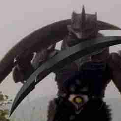 Power Rangers Zen-Aku Wolf Crescent Blade