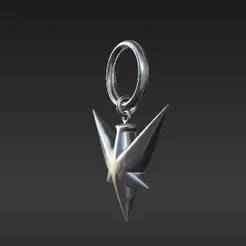 Premium Look K-Pop Fan Art Key Chain | Smooth Reflective Bird Design for 3D Printers