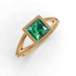 Princess Cut Engagement Ring