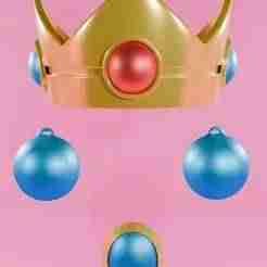 Princess Peach Crown and Accesories