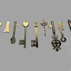 Prop Keys Blue Exorcist Styled FullSet