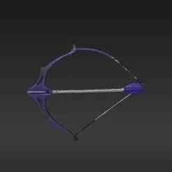 Realistic Hero Archer Bow Keyring - Modern Weapon Replica for Fans