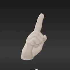 Rebellious Key Rack - Wall Mounted Gesture Hook for Keys