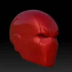 RED HOOD CLASIC HELMET MASK PRINT- Jasod Todd