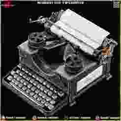 Residual Evil Typwriter - 3D ASSET - Game Ready - 3D Art