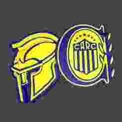 Rosario Central Warrior Logo & Keychain