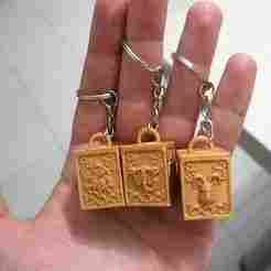 Saint Seiya Pandora's Boxes keychains