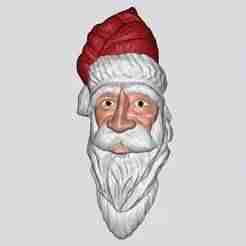 Santa Hand Carving 3D Model