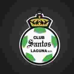 Santos Laguna Shield Keychain