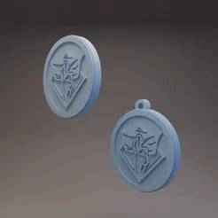 Satoru Gojo Emblem - Jujutsu Kaisen - Keychain and Coin/Badge