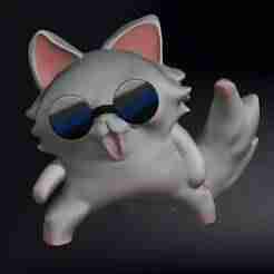 Satoru Gojo Neko / Cat Version 😼 from Jujutsu Kaisen 🧙‍♂️ 4 Variants.