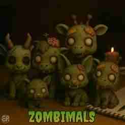 🌞 Savannah Terrors Bundle - Zombimals Collection 🦒🐪