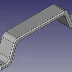 SHIELD HANDLE AND STRAP