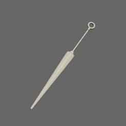 Silksong Sword - Hornet Needle, Optimized for small printers