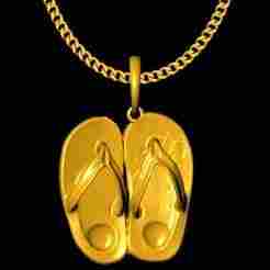 slipper pair charm 20mm