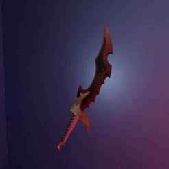 Solo Leveling Knight Killer Dagger 3D - Printable Prop for Cosplay