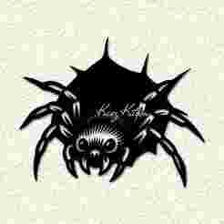 spider in hole 4 wall art home decor