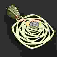 Spiral Pendant 3D printable model