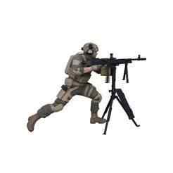 Squad Automatic Rifleman – Firing Stance