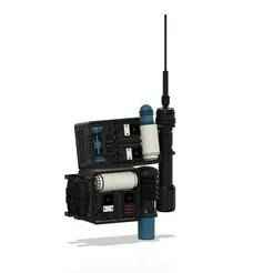 Star Wars Rogue One Type 4 field Backpack Patrol Trooper Jedha STL