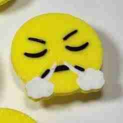 Steam Nose Emojie Shoe Charm for Crocs and Clogs