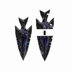 Stone Arrowhead / Spear Head Cosplay Prop (Designed for No Supports)