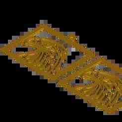 Stylized Eagle Head Pendant Digital File