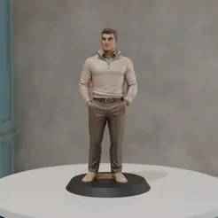 stylized male old money character