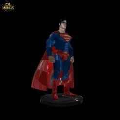 Superman Figure 3D Model