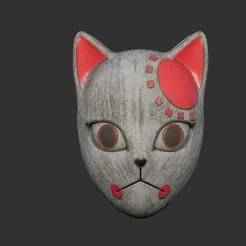 Tanjiro Kitsune Mask Realistic Remake