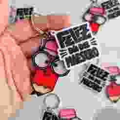 Teacher's Day keychain and pencil