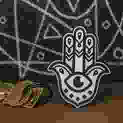 the Hand of Fatima (Hamsa), KEYCHAIN