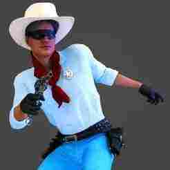 The Lone Ranger Statuette