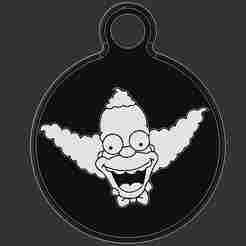The Simpsons - Krusty Keyring