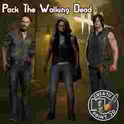 The Walking Dead Survivors Pack Dead by Daylight 3D Printable Models / Pack Supervivors The Walking Dead Dead by Daylight 3D Printable Models