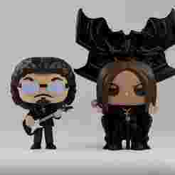 Tony Iommi and Ozzy Osbourne Funko Pops