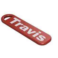 Travis Keychain