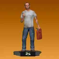 trevor phillips with gas and lighter from gta v grand theft auto five game