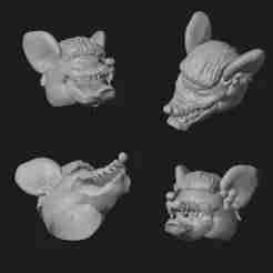 TRIXIE FINK MASK STL FILE | TRIXIE FINK MASK DIGITAL FILE