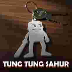 Tung tung sahur keychain V2