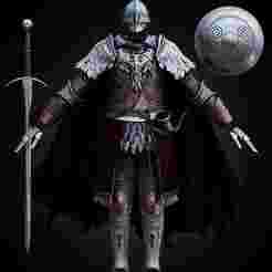ULTIMATE VARGRAM THE RAGING WOLF PACK full armor with helmet sword and shield life size cosplay - Elden Ring Fan Art