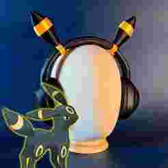 umbreon ears for headset (pokémon)