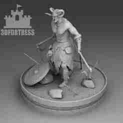 Viking Berserk 3D print model