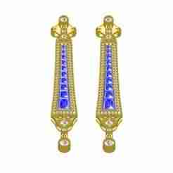 Vintage Dangle Stud Earring