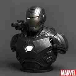 War Machine Bust - Marvel Armor 3D Bust