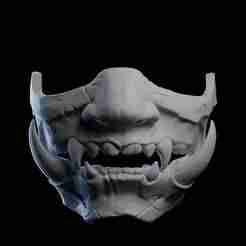 Wearable Bone half mask